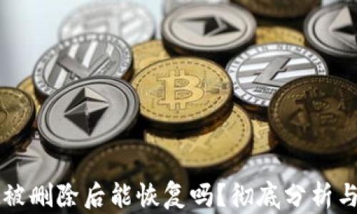 
TPWallet被删除后能恢复吗？彻底分析与解决方案